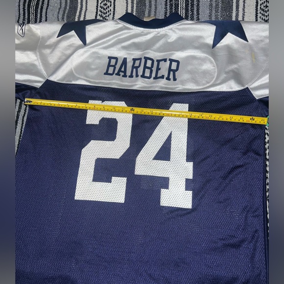 NWOT Cowboys Tiki Barber NFL Jersey - Picture 1 of 6